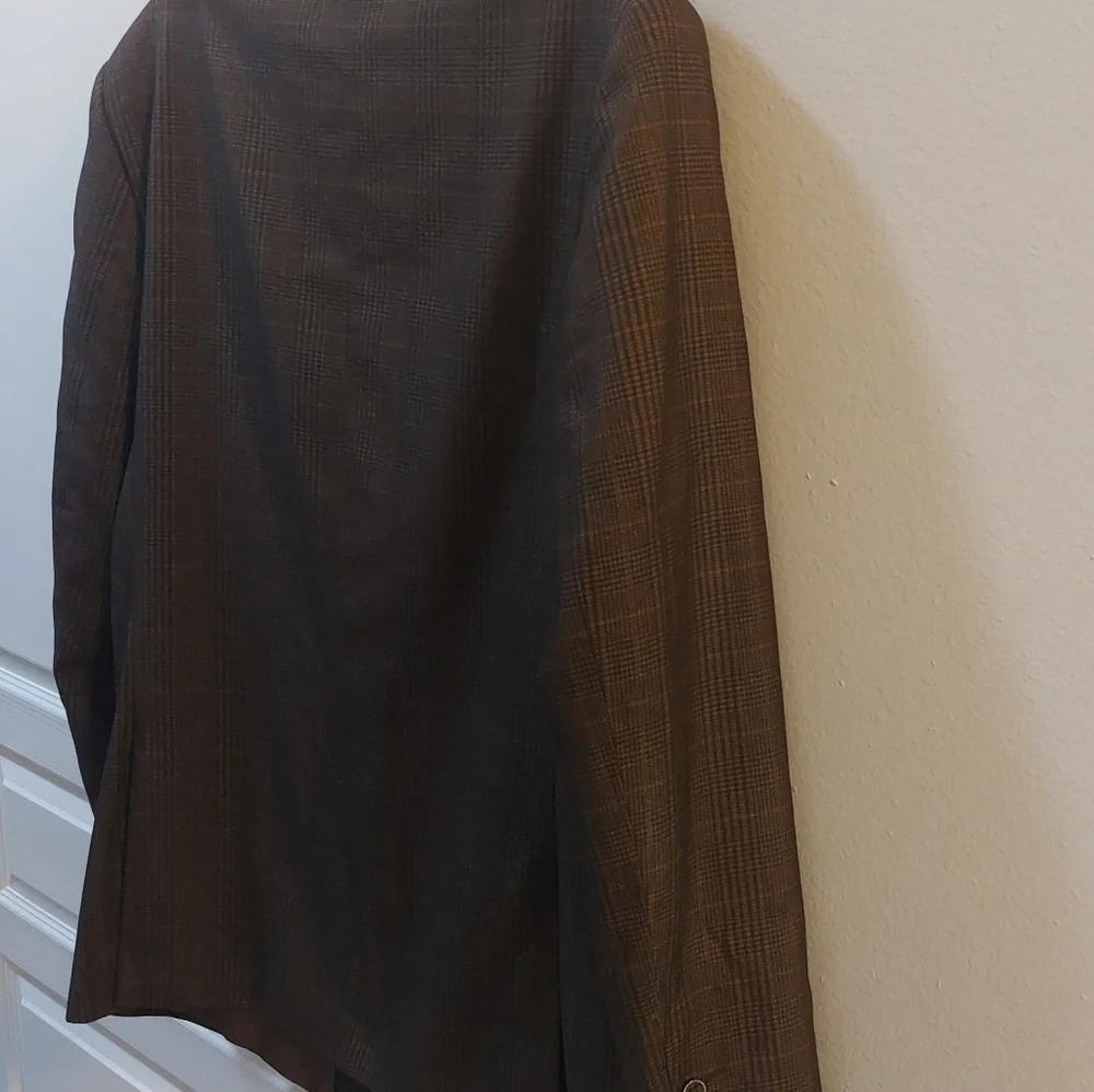 Mario Rossi Men's Brown Blazer Size 46L